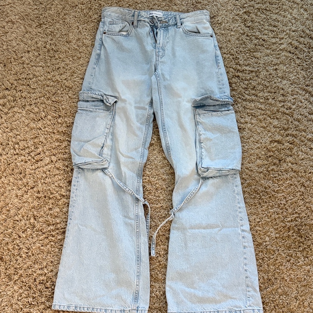 Zara Denim Light Wash Jeans